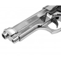 СХП Охолощенный пистолет Retay Mod 92 Beretta, кал. 9 мм, никель СХП Охолощенный пистолет Retay Mod 92 Beretta, кал. 9 мм, никель
