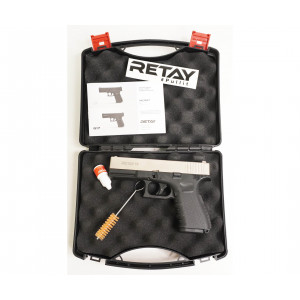 СХП Охолощенный пистолет Retay 17 Glock, кал. 9 мм, сатин СХП Охолощенный пистолет Retay 17 Glock, кал. 9 мм, сатин